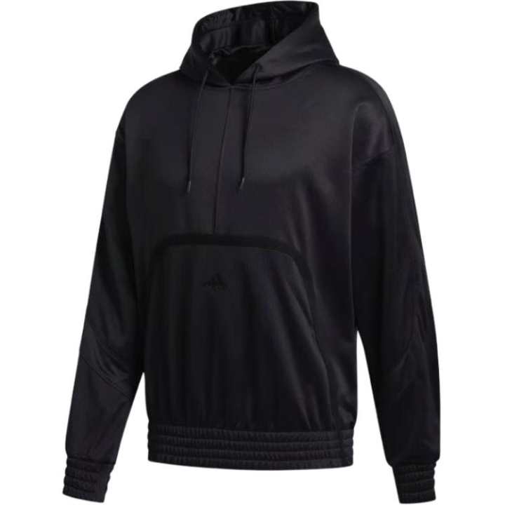 Adidas Adidas Sweatshirts Men's Black Hooded Moderate