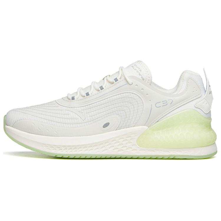 Anta C37+ Running Collection Low top Running Shoes Women's White Green Glow in the Dark Version