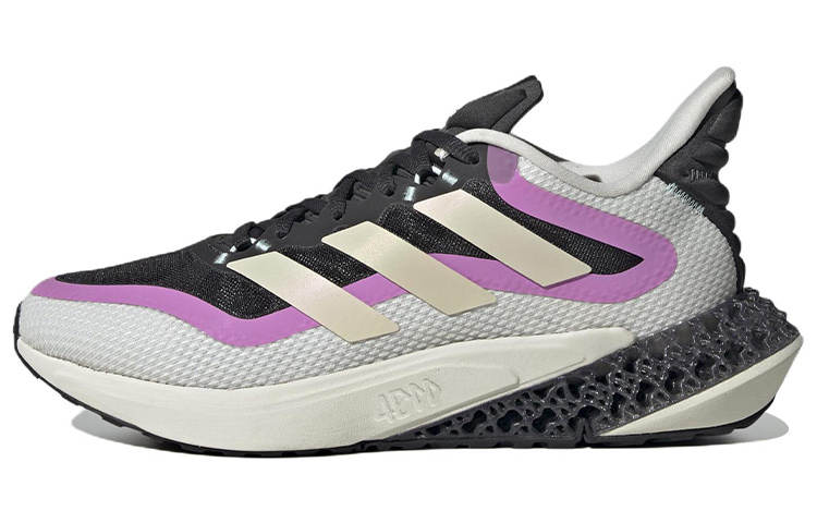 Adidas Adidas 4D FWD Pulse 2 Lightweight Abrasion Resistant Low top Running Shoes Women's Gray Pink