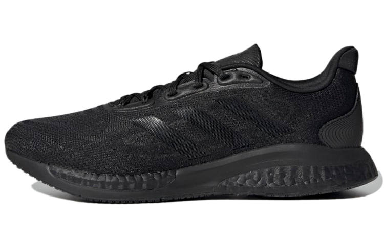 Adidas Adidas Supernova+ Sports Cushioning, Wear Resistant Low top Running Shoes Men's Black