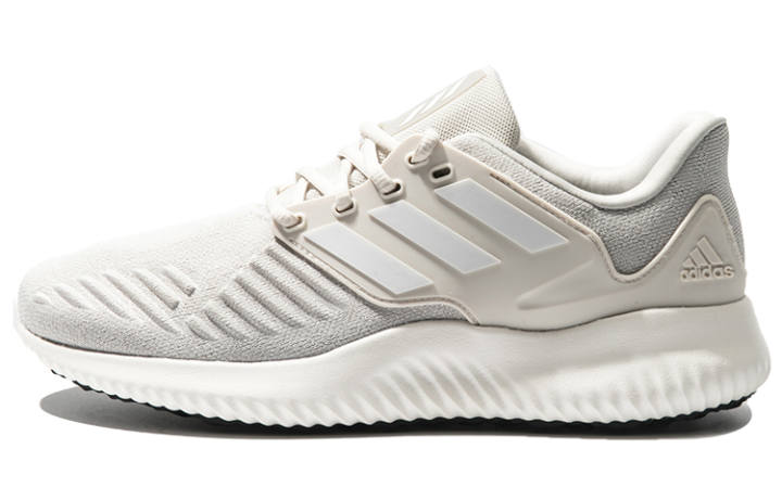 Adidas Adidas Alphabounce Rc.2 Classic And Versatile Abrasion Resistant Low top Casual Running Shoes Men's Gray White