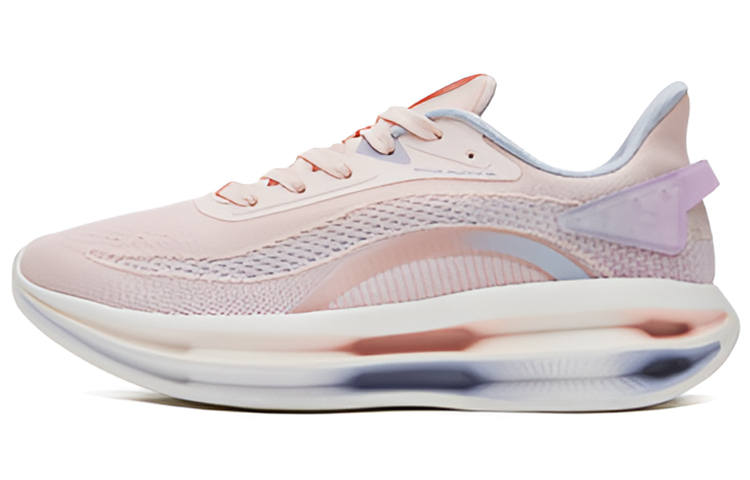 Erke Storage Breathable Low top Running Shoes Women's Pink Purple