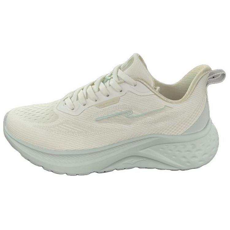 Erke Abrasion Resistant Breathable Abrasion Resistant Breathable Low top Running Shoes Women's Microcrystal White