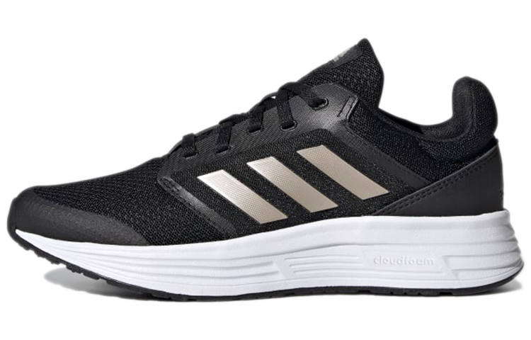 Adidas Adidas Galaxy 5 Comfortable Abrasion Resistant Slip Resistant Low top Running Shoes Women's Carbon Black