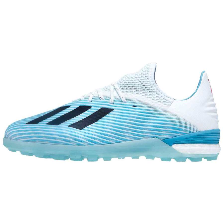 Adidas Adidas X 19.1 TF Turf Slip Resistant Abrasion Resistant Soccer Shoes Men's Blue