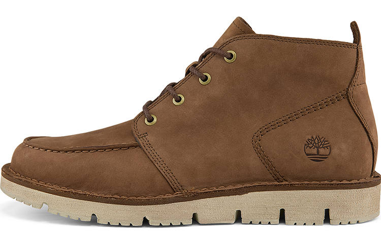 Timberland Chukka Top Grain Cow Leather Thermal Height Increasing Ankle Length Outdoor Boots Men's