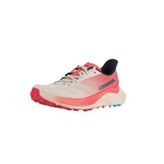 ROSSIGNOL Mesh Cushioning Slip Resistant Abrasion Resistant Low top Running Shoes Women's Peach Pink
