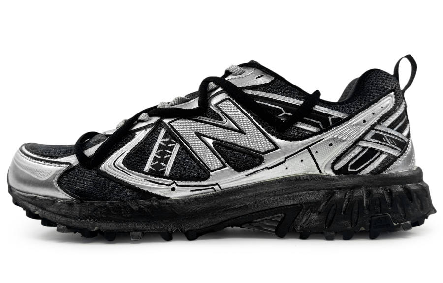 New Balance New Balance NB 410 Slip Resistant Abrasion Resistant Low top Running Shoes Unisex Black Silver