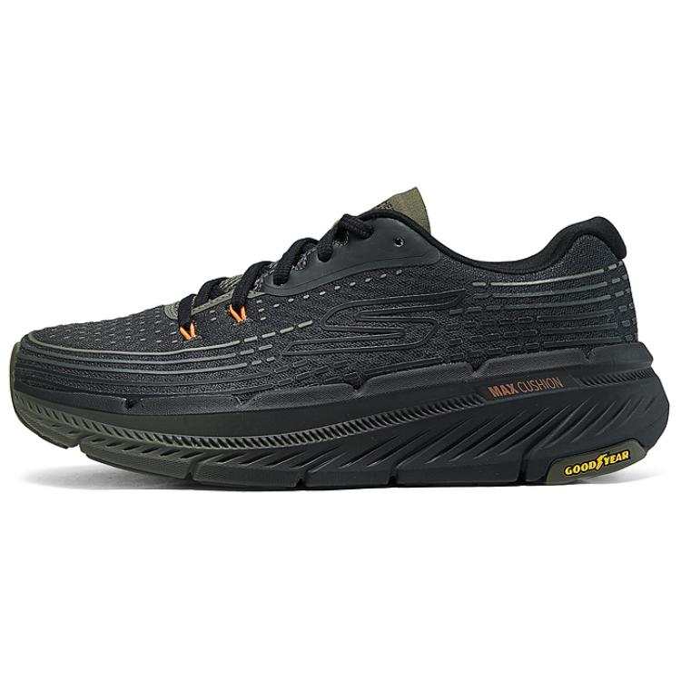 Skechers Max Cushioning Premier 2.0 Abrasion Resistant Breathable Low top Running Shoes Men's Black