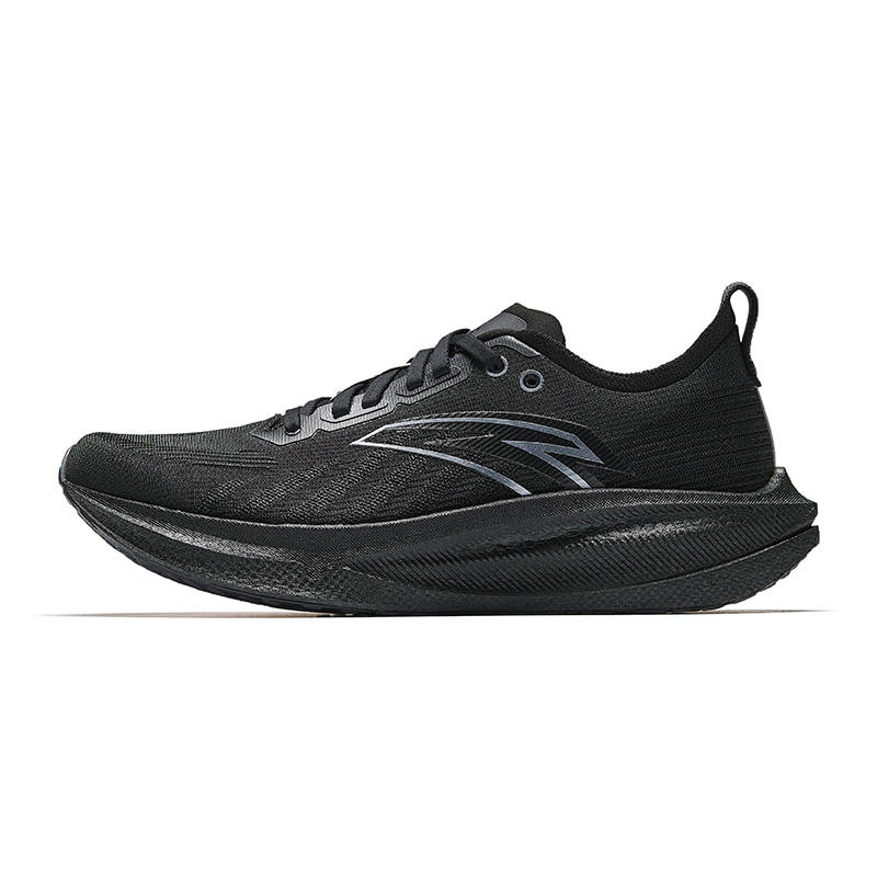 Anta Horsepower 2 Low top Marathon Training Race Running Shoes Men's Black