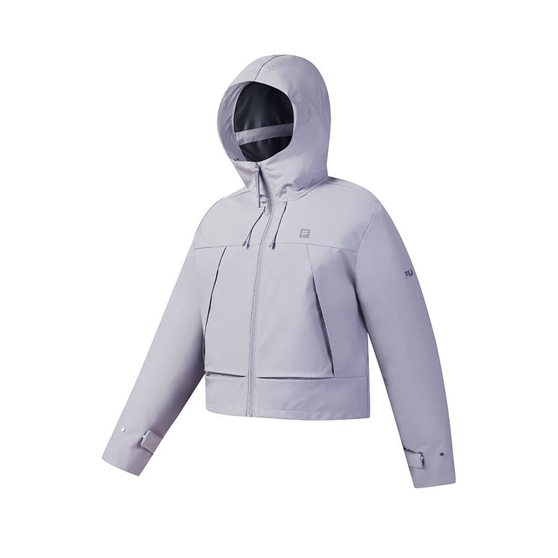 FILA Fitness Jacket Women's New Tile Gray