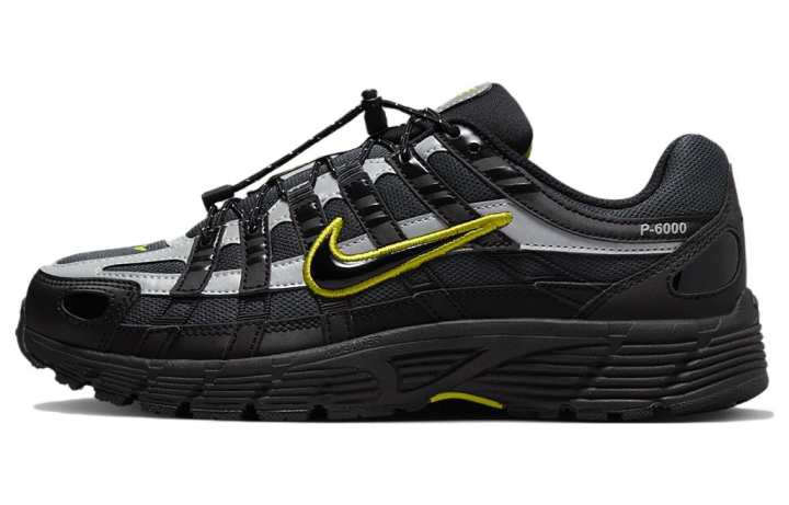 Nike Nike P 6000 Cushioning Slip Resistant Cushioning Slip Resistant Low top Running Shoes Women's Black