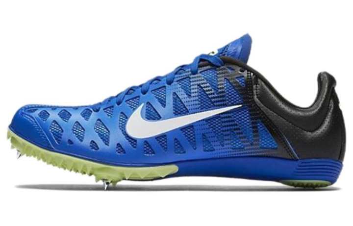 Nike Nike Zoom Maxcat 4 Cushioning Slip Resistant Cushioning Slip Resistant Low top Running Shoes Men's Blue Black