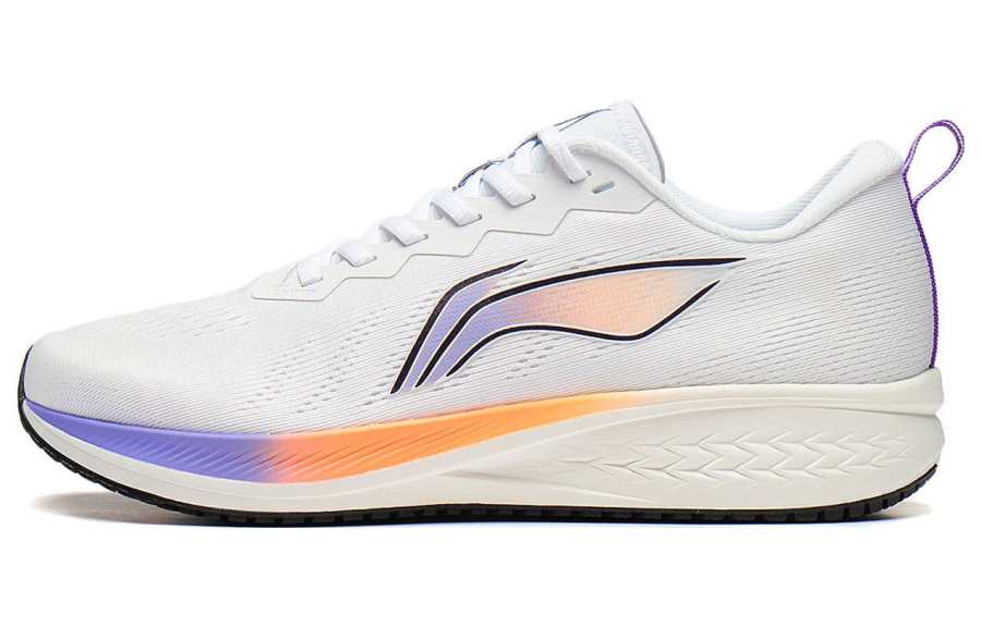 Li-Ning Li Ning Red Hare 6 Slip Resistant Abrasion Resistant Low top Running Shoes Men's White