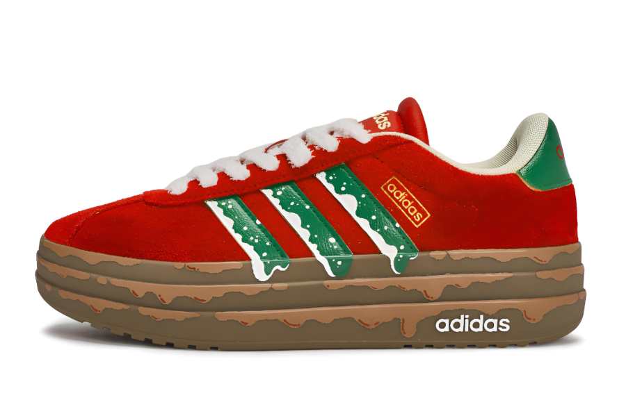 Adidas Adidas VL Court Bold 811 Manufacturing, Snow Layered Abrasion Resistant Abrasion Resistant Low top Skateboard Shoes