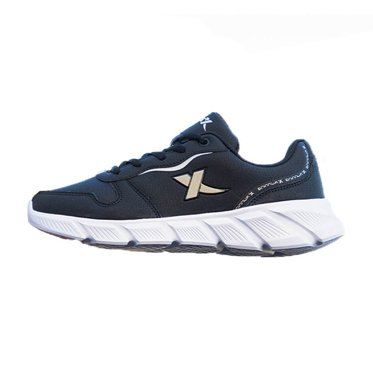 XTEP Abrasion Resistant Cushioning Lightweight Low top Casual Running Shoes Women's Black