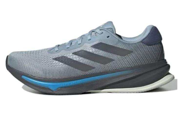 Adidas Adidas Supernova 1 Slip Resistant, Abrasion Resistant, Breathable Low top Running Shoes Men's Gray