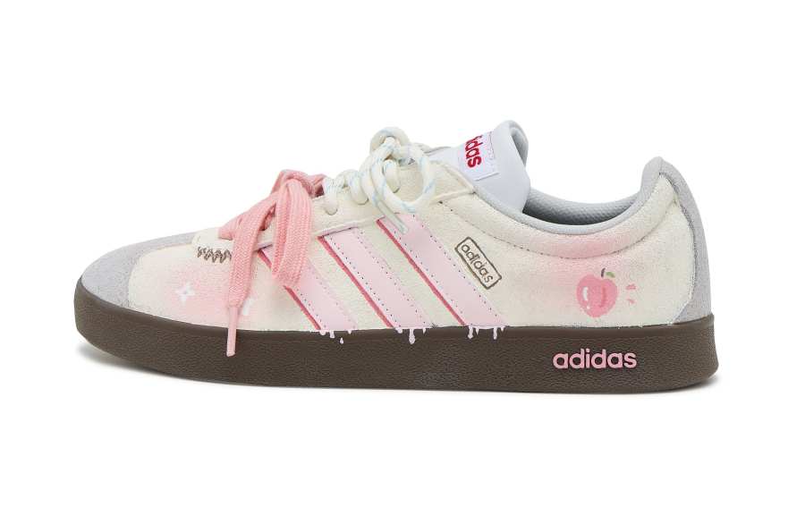 Adidas Adidas VL COURT 2.0 Peach Journal SAML Low top German Army Trainers Unisex Pink