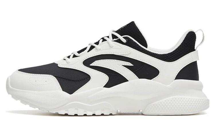 Anta Chao Bai TD Cushioning Abrasion Resistant Rebound Low top Sports Casual Shoes Women's Black White
