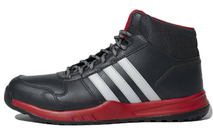 Adidas Adidas Running Shoes Men's Mid Top Black/Red