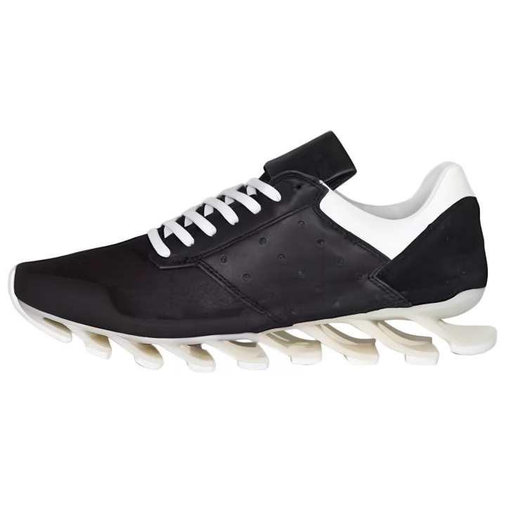 Adidas Adidas Springblade Cushioning, Wear Resistant Low top Running Shoes Unisex Black White