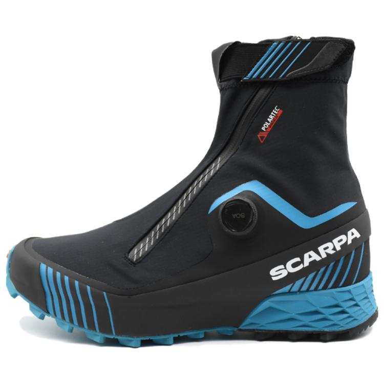 SCARPA Slip Resistant And Breathable Slip Resistant And Breathable High top Running Shoes Men's Blue