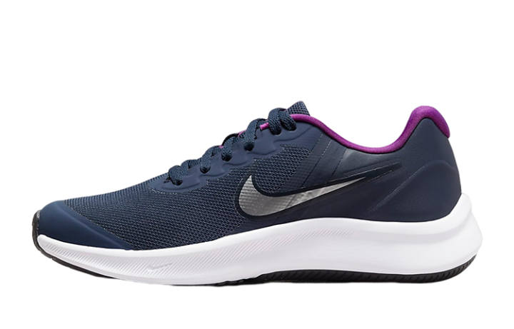 Nike Nike Star Runner 3 'Midnight Navy Vivid Purple' Gs