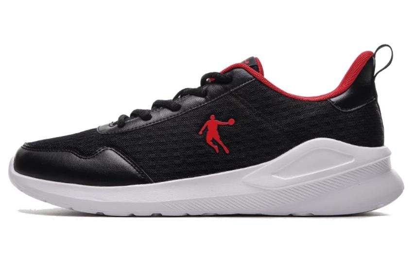 QIAODAN Low top Running Shoes Men's Black Red