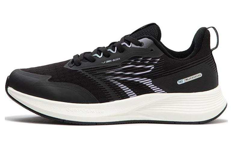 361° Rain Screen Slip Resistant Abrasion Resistant Low top Running Shoes Women's Black