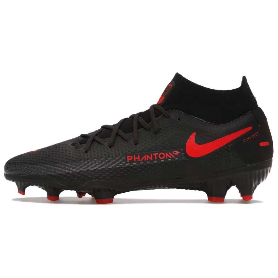 Nike Nike Phantom GT FG Firm Ground Abrasion Resistant Abrasion Resistant Soccer Shoes Men's Black