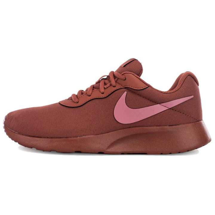 Nike Nike Tanjun Low top Casual Running Shoes Unisex Red Brown