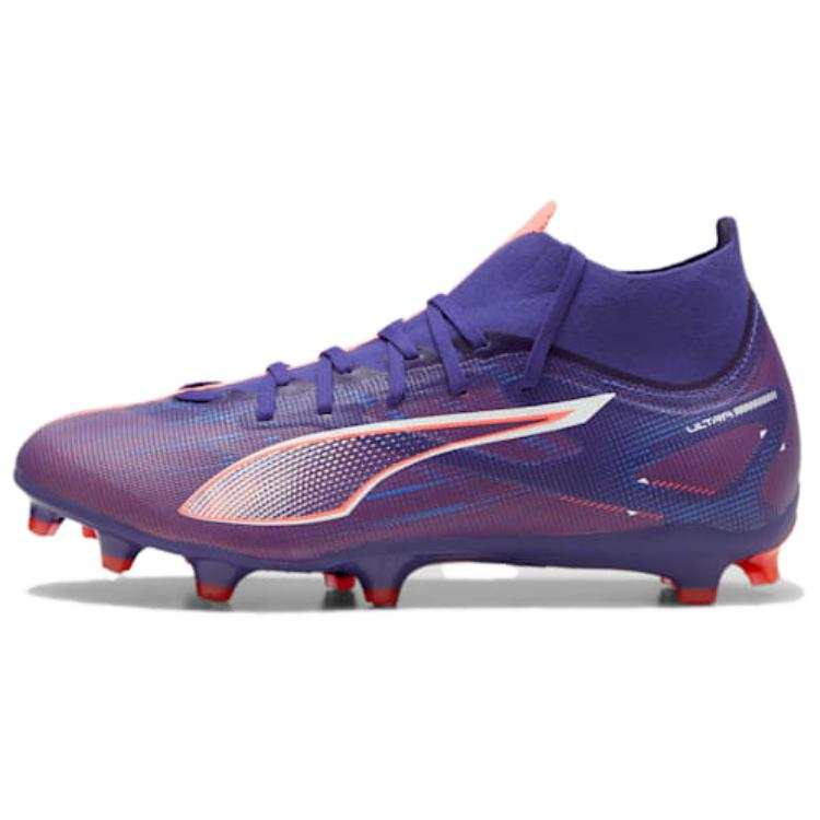 PUMA Ultra 5 AG Artificial Ground FG Firm Ground Artificial Turf Support Lightweight Soccer Shoes Men's Purple