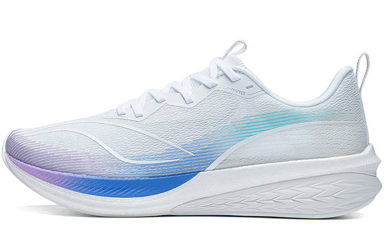 Li-Ning Li Ning Red Hare 6 Pro Running Shoes Men's Low Top White/Blue/Purple