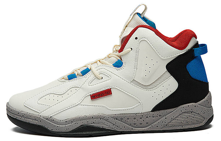 361° Casual Shoes Men's High Top White/Blue