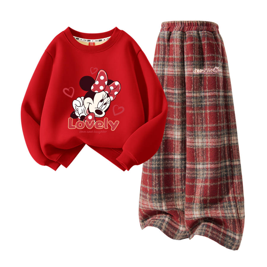 Disney Kids Tang Suits Crew Neck Thickness