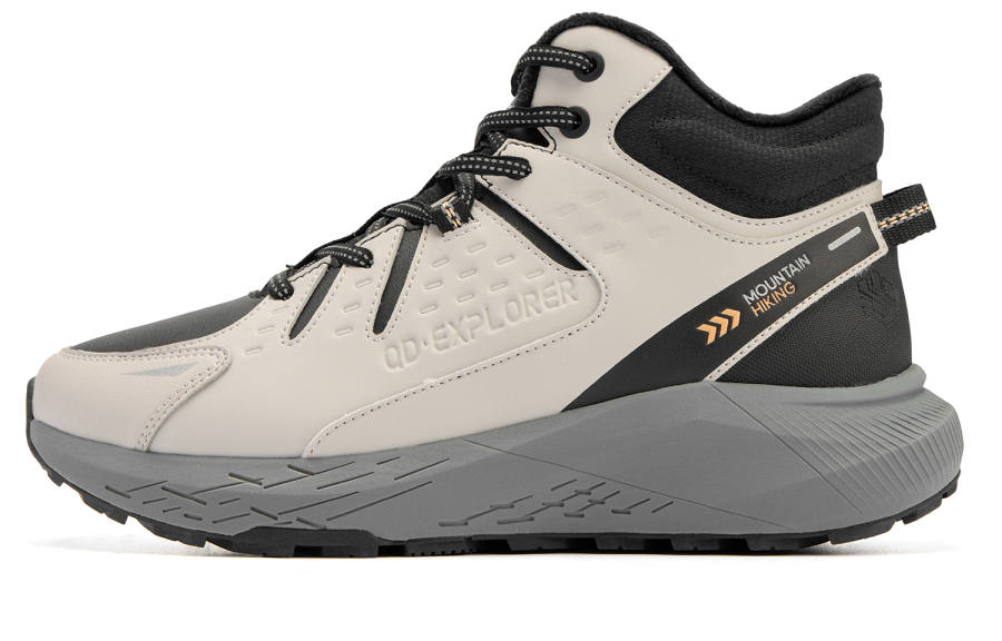 QIAODAN Cushioning Slip Resistant Abrasion Resistant Waterproof And Breathable Coverage Height Increasing Thermal