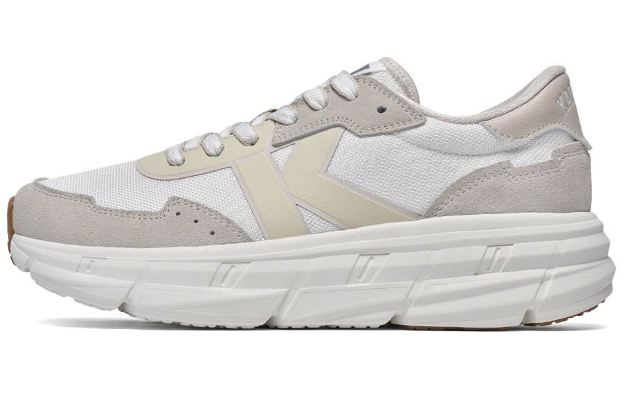 Kappa Slip Resistant Abrasion Resistant Low top Running Shoes Unisex Beige Brown