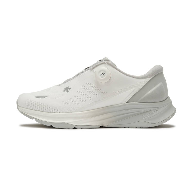 DESCENTE RUNNING Rebound Low top Sports Running Shoes Men's White
