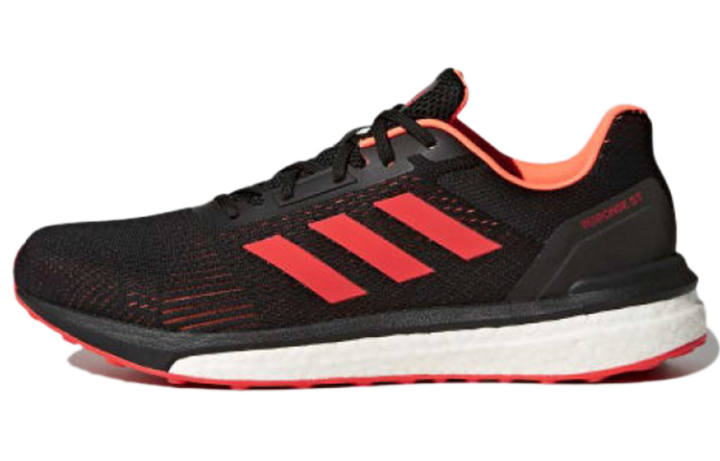 Adidas Adidas Running Shoes Men's Low Top Black/Red