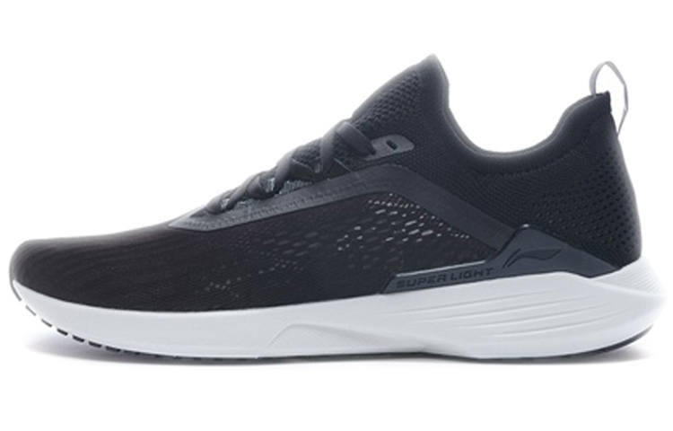 Li-Ning Li Ning Super Light 17 Slip Resistant, Abrasion Resistant, Lightweight Low top Running Shoes Men's Standard Black