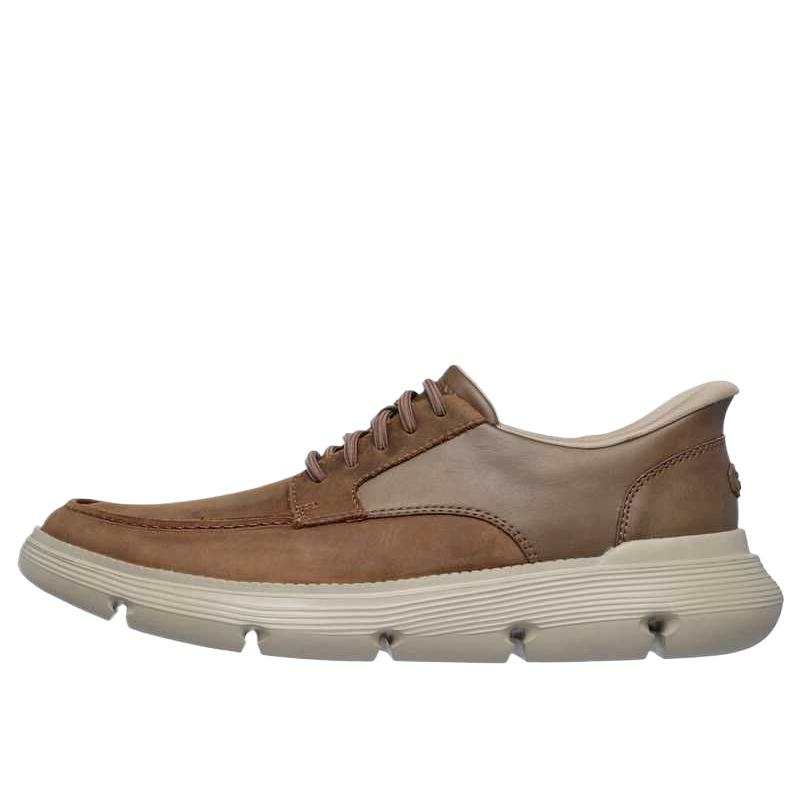 Skechers Garza Slip Ins Casual Shoes Men's Brown