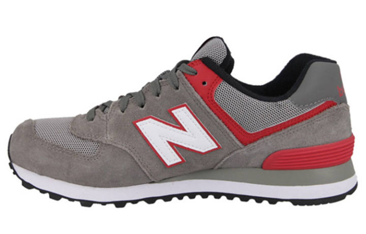 New Balance New Balance 574 Series Low Top 'Grey Red'