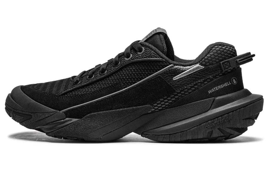 Li-Ning Li Ning Cushioning Abrasion Resistant Breathable Low top Running Shoes Men's Black