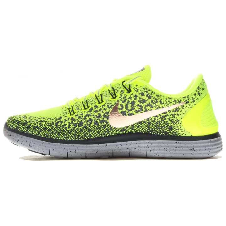 Nike Nike Free Run Distance Shield Volt/Metallic Red Bronze Dark Grey