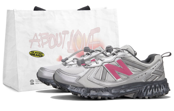 New Balance New Balance NB 410 V5 Low top Running Shoes Unisex Silver Pink
