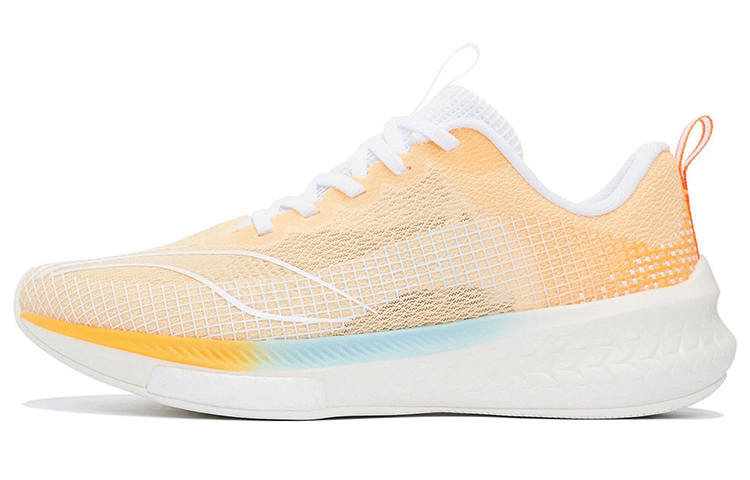 Li-Ning Li Ning Red Hare 5 Pro Running Shoes Women's Low Top Fluorescent Milk Yellow