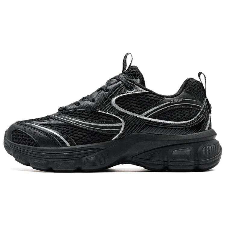XTEP Slip Resistant Abrasion Resistant Slip Resistant Abrasion Resistant Low top Casual Shoes Women's Black