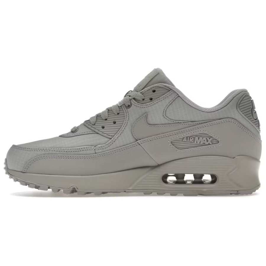 Nike Nike Air Max 90 Abrasion Resistant Low top Running Shoes Men's Gray