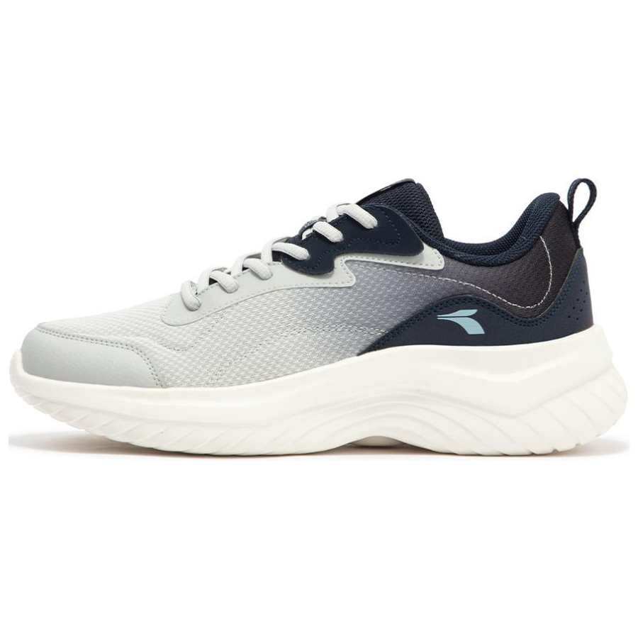 361° Mesh Cushioning, Wear Resistant Low top Casual Running Shoes Men's Gray Blue