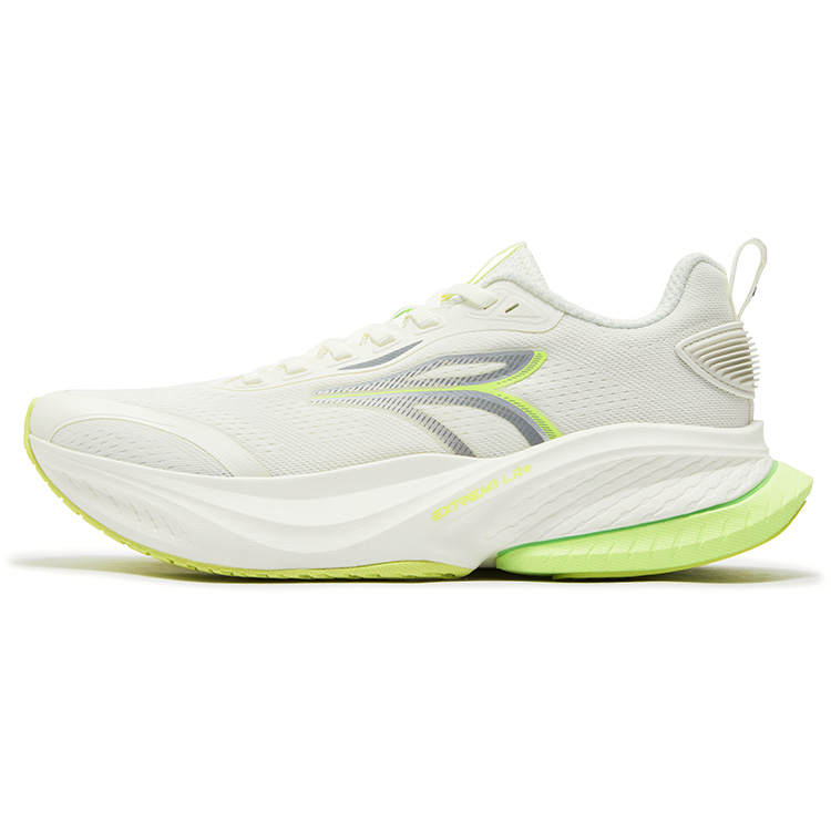 361° Cushioning Slip Resistant Breathable Low top Casual Running Shoes Men's Feather White